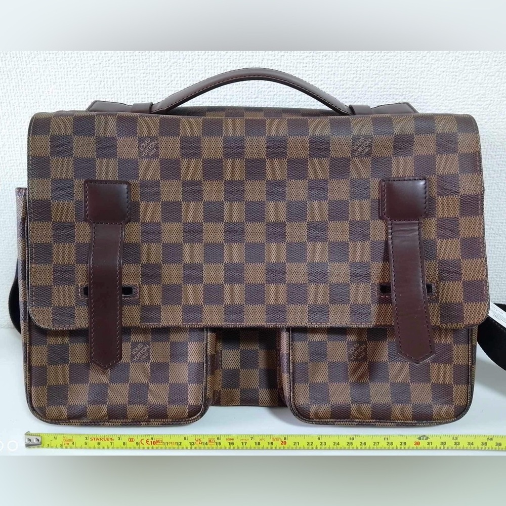 Louis Vuitton Damier Ebene Broadway Messenger Bag